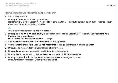 Sony VGN-P29VN - VGN-P29VN Mode d'emploi N&eacute;erlandais