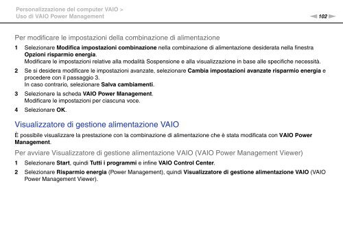 Sony VGN-P29VN - VGN-P29VN Mode d'emploi Italien