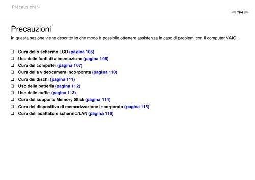 Sony VGN-P29VN - VGN-P29VN Mode d'emploi Italien