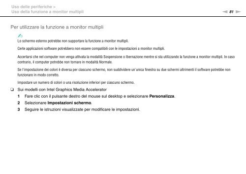 Sony VGN-P29VN - VGN-P29VN Mode d'emploi Italien