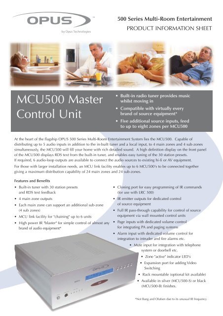 MCU500 Master Control Unit - Ugot