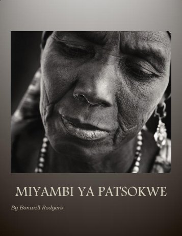 Miyambi ya Patsokwe by Bonwell Rodgers