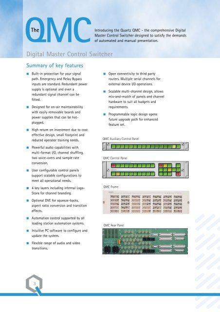Digital Master Control Switcher - The Future of Media Systems