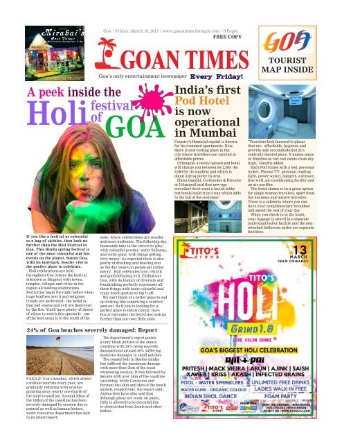 GoanTimes March 10th 2017 Edition