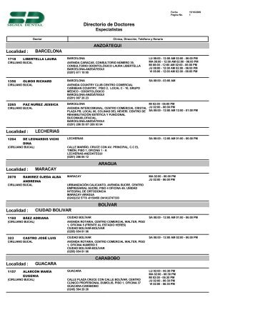 Descargar en PDF toda la red - Seguros Venezuela