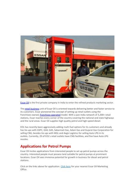 Nearest Diesel Gas Station >> Retail Business Essar Oil Nearest Diesel Gas Station >> Retail Business Essar Oil