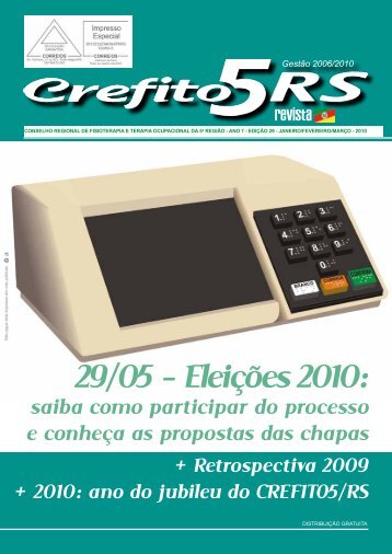 29/05 - Eleições 2010: - Crefito5