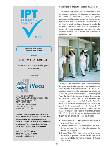 sistema placostil