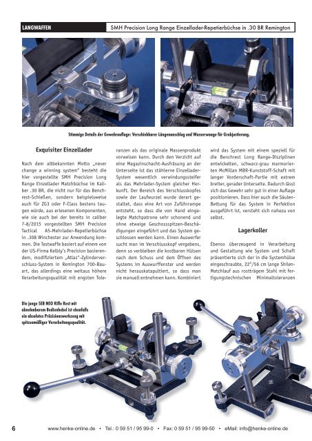 Henke-Infoblatt: SMH Long Range