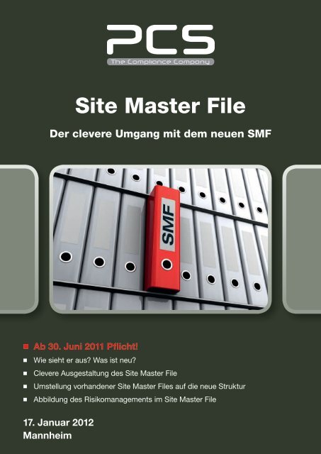 Site Master File - PCS