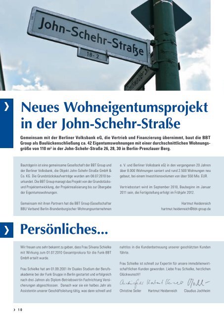 Funk-BBT News Ausgabe 2/2010 Risikomanagement - Funk Gruppe