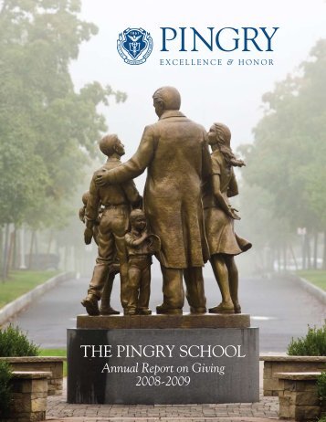 The strength of Pingry's endowment is the ... - Pingry School