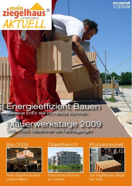 Aktuell Adolf Zeller GmbH & Co. PorotonZiegelwerke KG