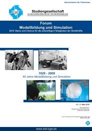 Forum Modellbildung und Simulation