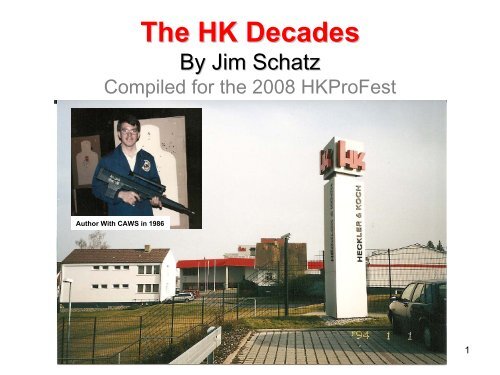 The HK Decades By Jim Schatz - HKPro.com