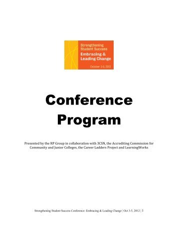 Conference Program.pdf - The RP Group