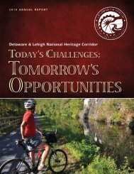 opporTuniTies - The Delaware and Lehigh National Heritage Corridor