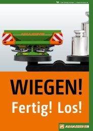 Wiegen! Fertig! Los! Wiegestreuer - Deschberger Landtechnik