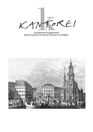 Weihnächtliche Kantaten des Dresdner Barock - Berner Kantorei