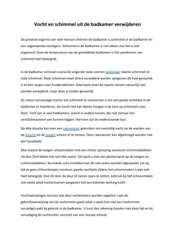 Vochtvreters Magazines Vochtvreters Magazines