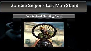 Zombie Sniper - Last Man Stand 