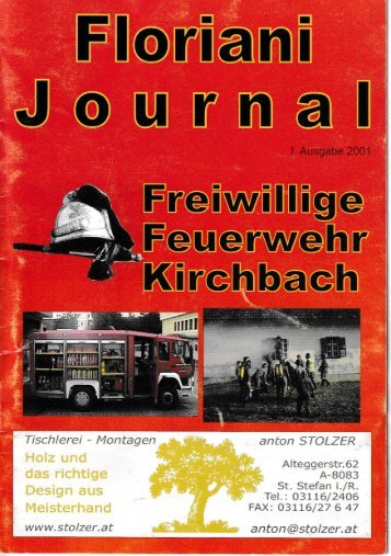 Floriani Journal 2001
