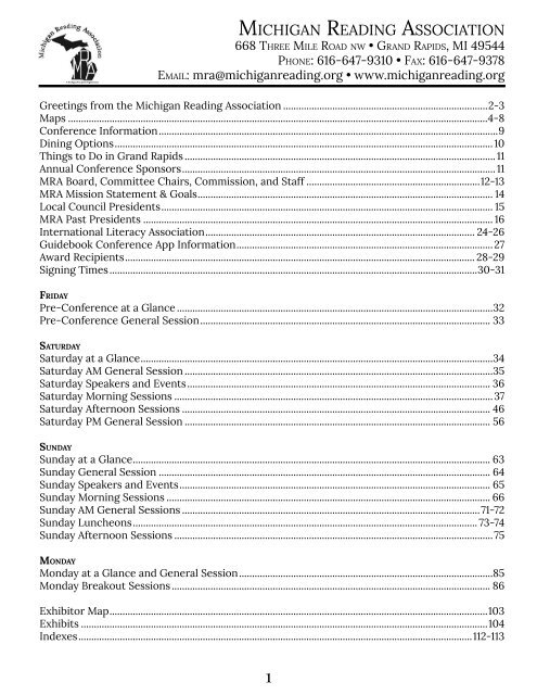 Michigan Reading Association