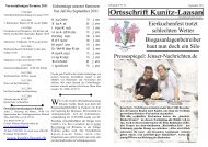 Ortsschrift 03-2011 - Kunitz & Laasan
