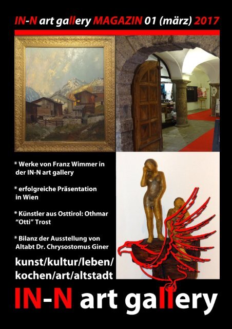 IN-N art gallery Magazin Ausgabe 1/2017, März 2017