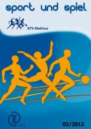 4 K-Vereine - KTV Dietikon