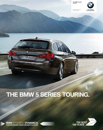 BMW 5 Series Touring Brochure