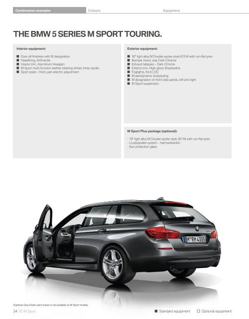 BMW 5 Series Touring Brochure