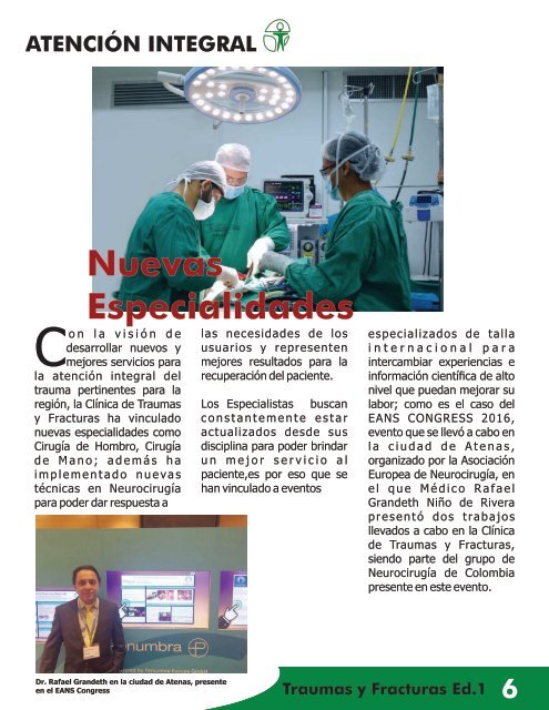 Revista Traumas y Fracturas 