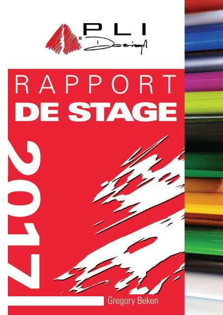 Rapport de stage