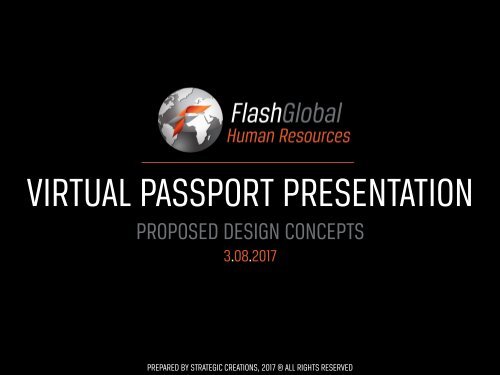 HR Virtual Passport Presentation Design Concepts, 3.8.2017