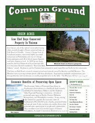 Newsletter-SPRING - Tinicum Conservancy