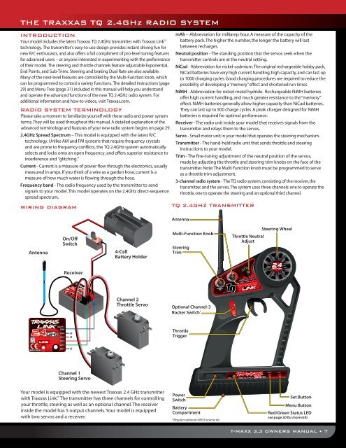 Traxxas Tq Receiver Wiring Diagram - AMKMNS