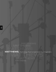 61004 Matthews Cover For PDF - Matthews Studio Equipment, Inc.