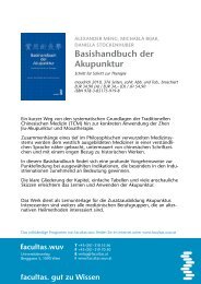 Basishandbuch der Akupunktur - dr. alexander meng