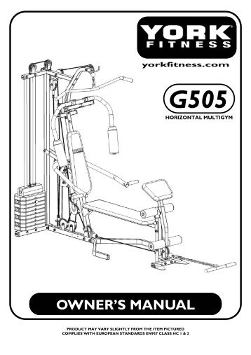 g505 Multigym - York Fitness
