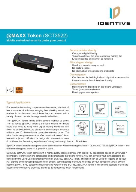 NEW DRIVERS: IDENTIVE MAXX SCT3522 SECURE TOKEN IDENTIVE MAXX SCT3522 SECURE TOKEN TREIBER WINDOWS XP