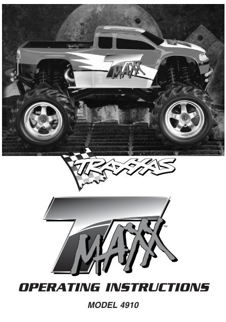 4910 Manual / Operating Instructions (T-Maxx with Pro - Traxxas