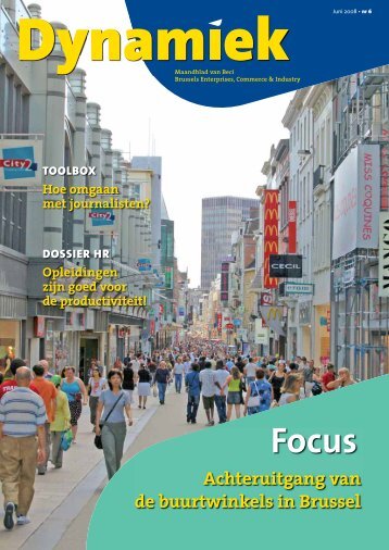 Focus Achteruitgang van de buurtwinkels in Brussel - BECI