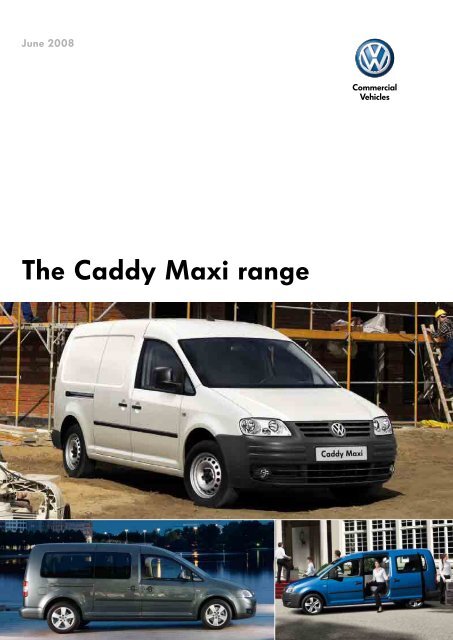 Download our VW Caddy Maxi Brochure - SMG Vans