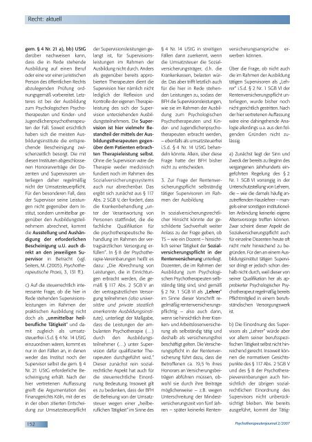 Psychotherapeutenjournal 2/2007 (.pdf)