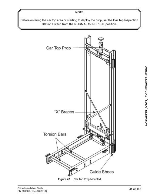 ORION Commercial 'LULA' Elevator - Advanced Lift Solutions