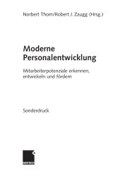 Moderne Personalentwicklung