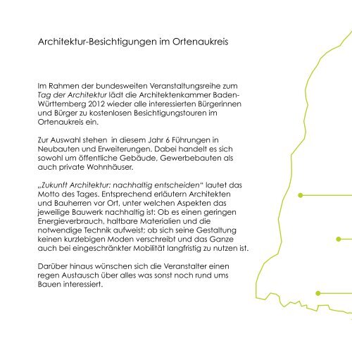 Neue Architektur in der Ortenau - Architektenkammer Baden ...