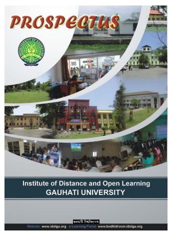 Vice-Chancellor GAUHATI UNIVERSITY - Institute of Distance and ...