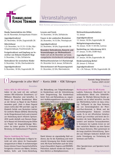 Kirche in der Stadt 4/2012 [PDF; 1 - Evangelischer Kirchenbezirk ...